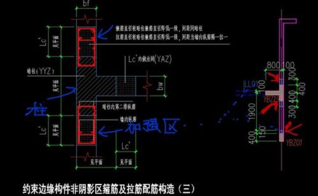 约束边缘柱箍筋构造要求