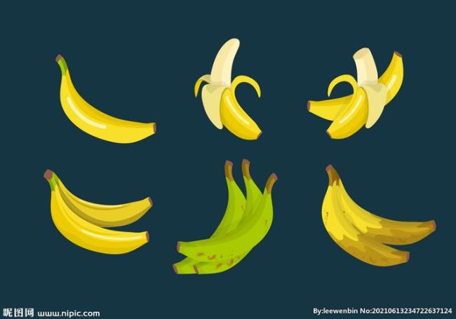 形容香蕉颜色的词语