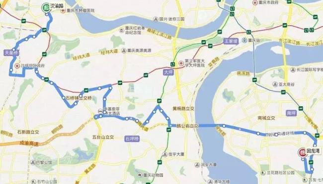 重庆公交车路线