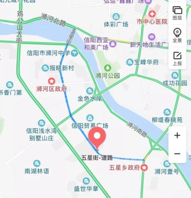 信阳行政路为什么只有下行匝道