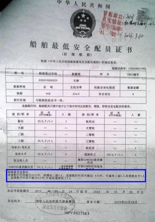 船舶专业技术资格证书有什么用