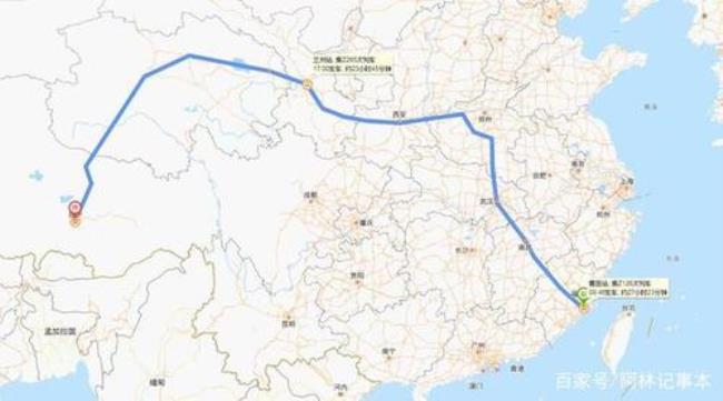 北京到拉萨火车经过的隧道