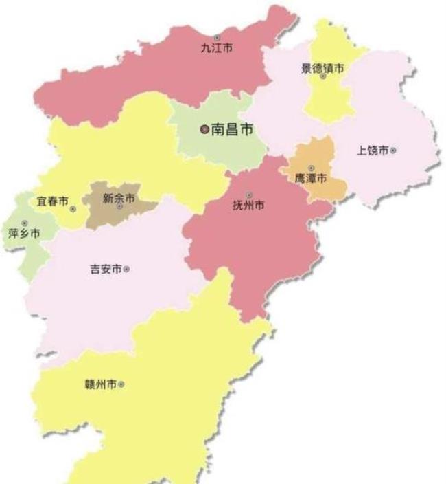 上饶市是九江市么