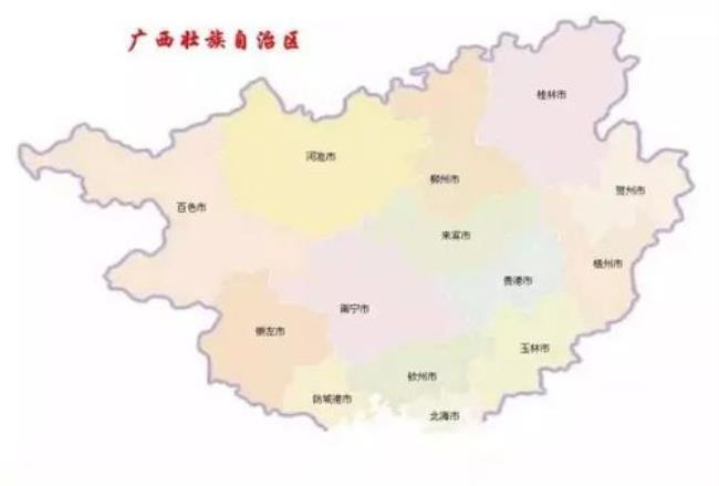 广西地理位置分析
