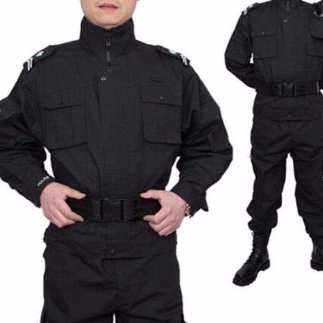 为什么特警的作训服是黑色的