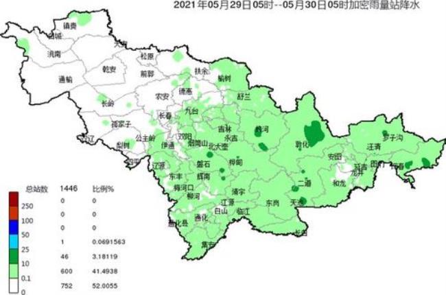 吉林北部是哪些地区