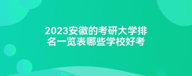 安徽工业大学研究生学院是985还是211