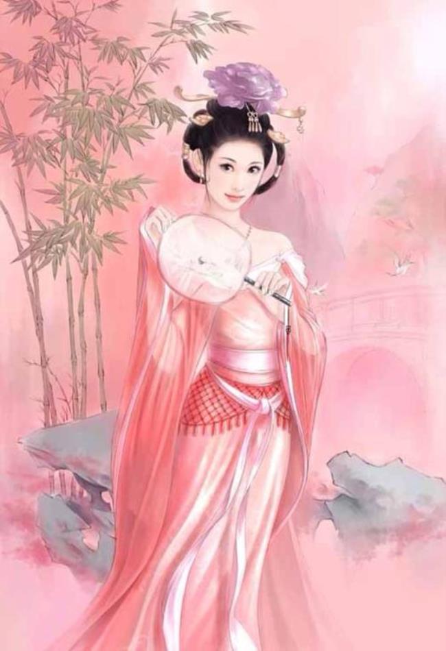 描写古代倾城美女外貌