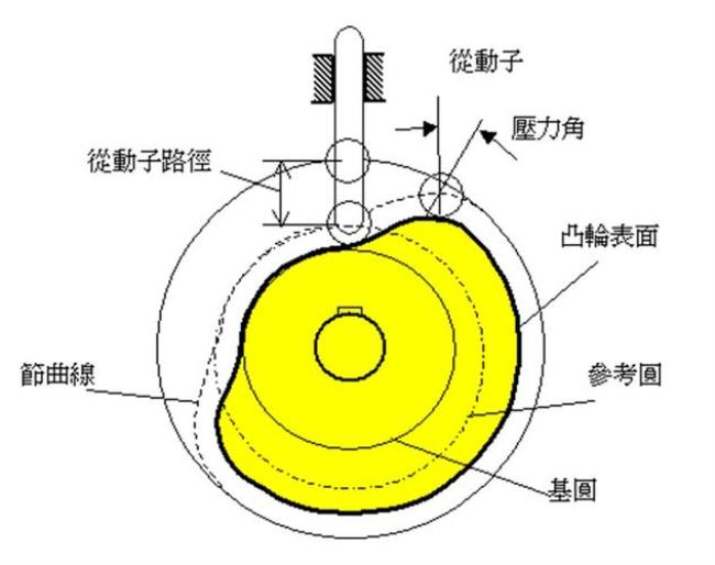 凸轮由什么构成