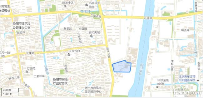 扬州大市街道划分图