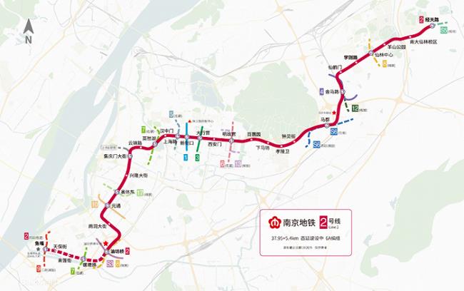 南京地铁5号线10号线换乘站