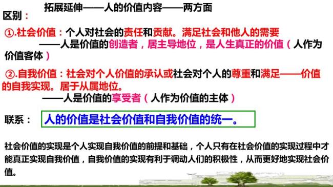 价值观与社会意识的关系