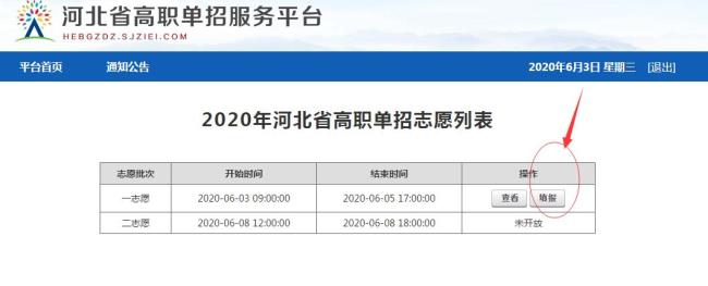 河北专科志愿录取方法