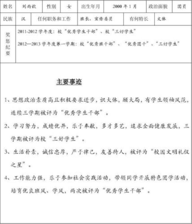 品德优秀同三好学生有什么区别