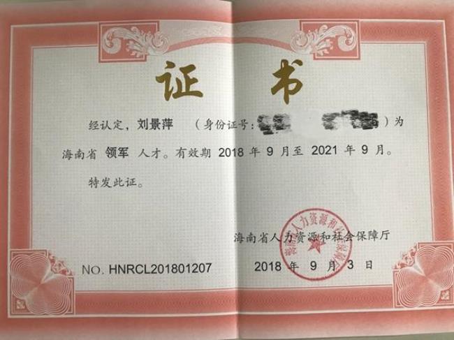 海南省领军人才怎么评定