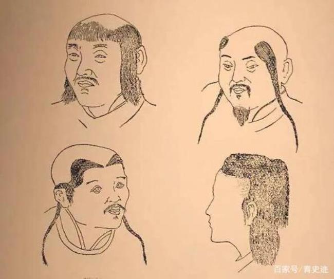 古代男子发型名称