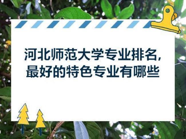 河北师范大学有专科吗