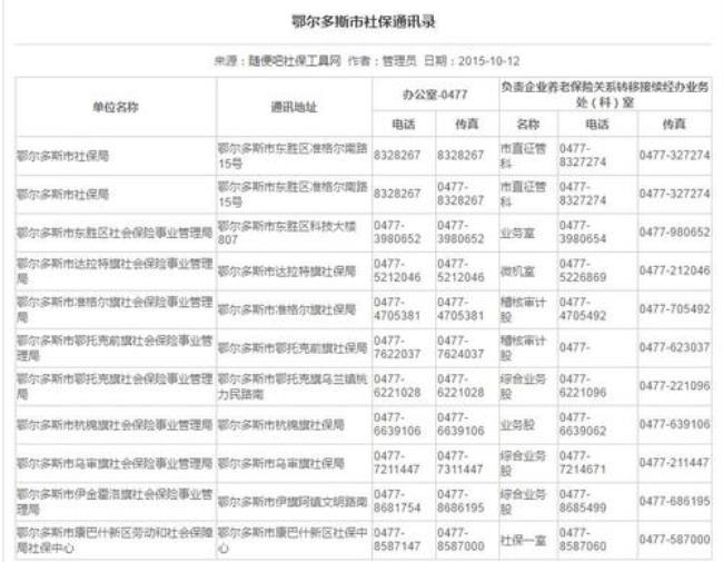 社会保障局官网个人查询