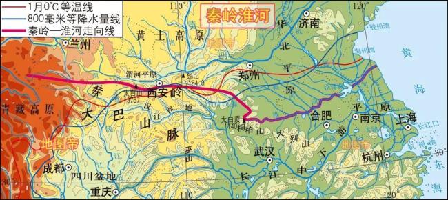 黄山在秦岭淮河以北还是以南