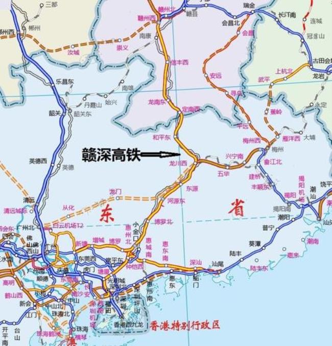 河源高铁开那几个城市