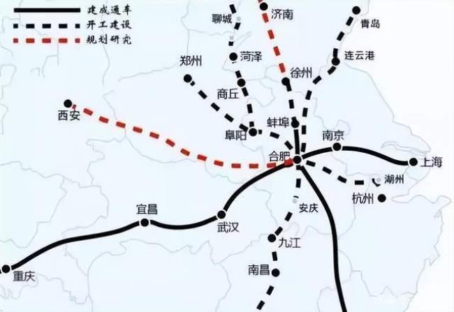 上海到合肥高铁正常运行吗