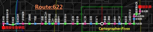 西安639路公交车路线