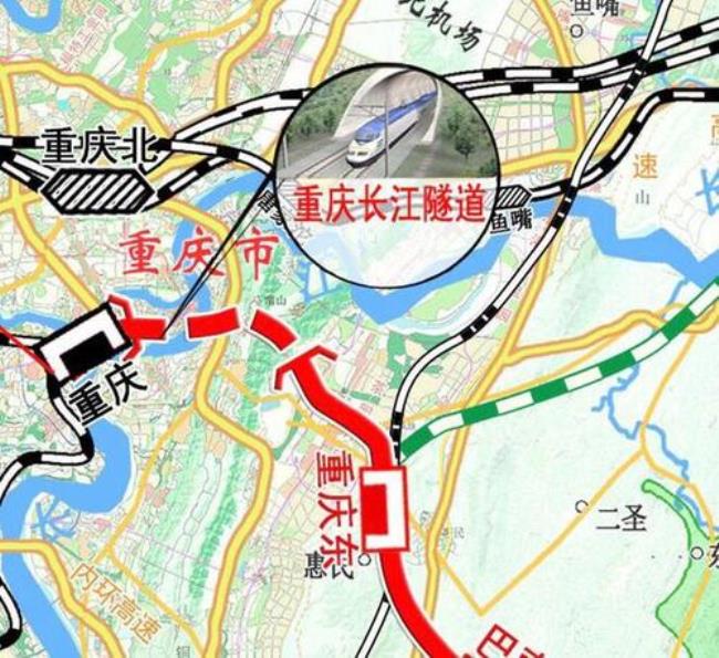 重庆内环快速道路路线