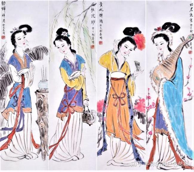 中国古代四大美女是集合吗