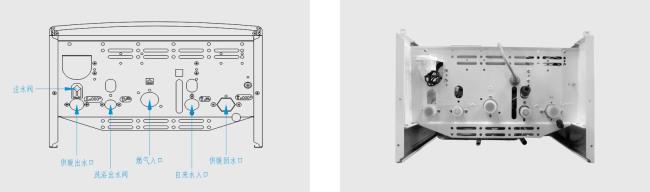 壁挂炉出水口间距尺寸
