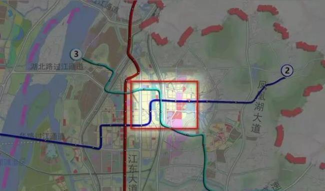 芜湖地铁3号线经过小区