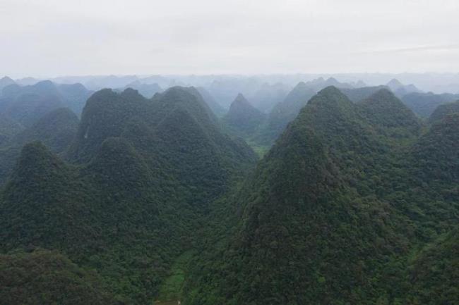 贵州荔波地貌特征