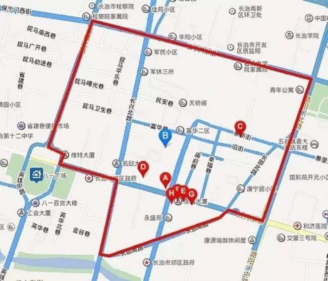 长治市五一路属于哪个区