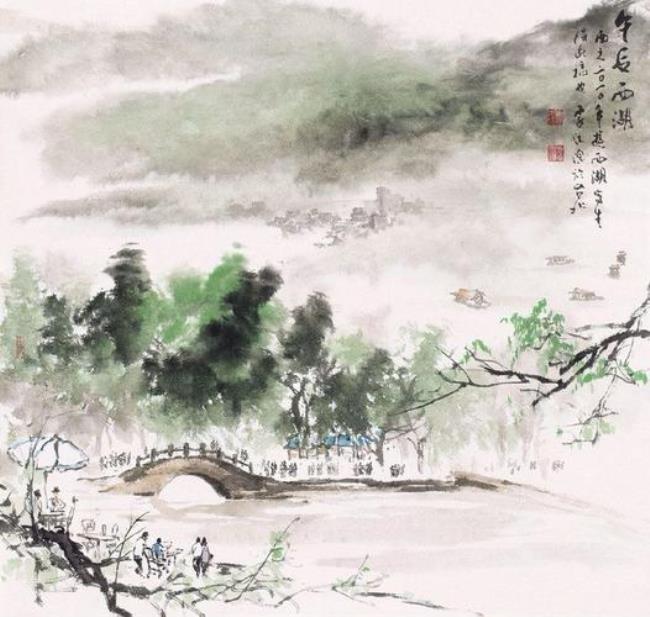 苏轼描写西湖雨天和晴天诗句