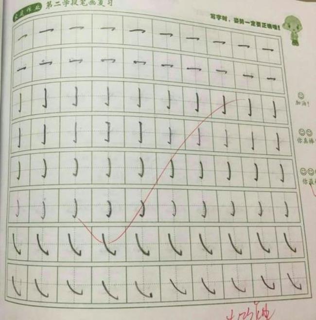 写字笔画不正确有影响吗