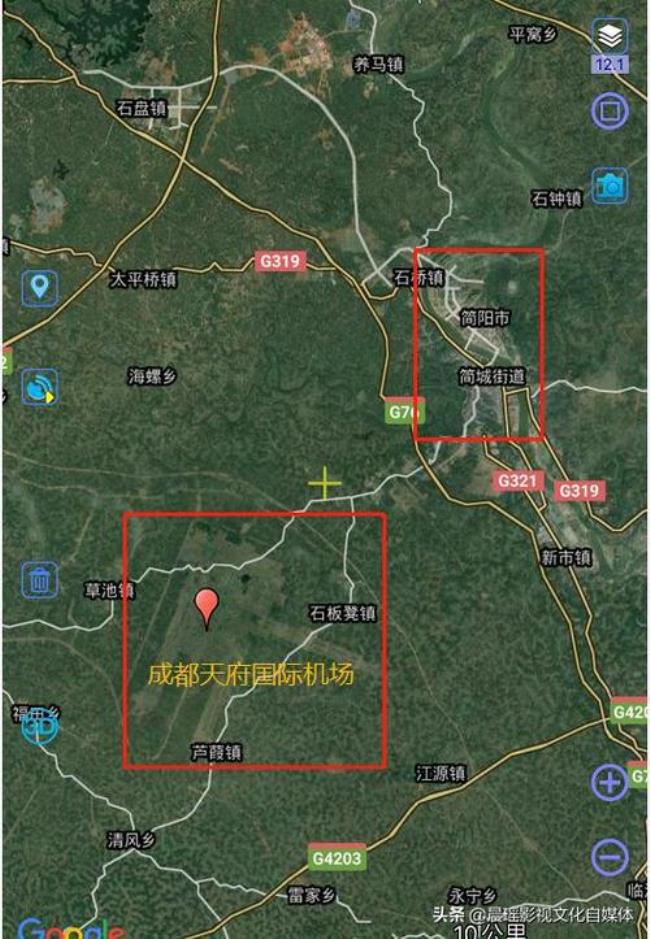 天府机场为什么建在简阳