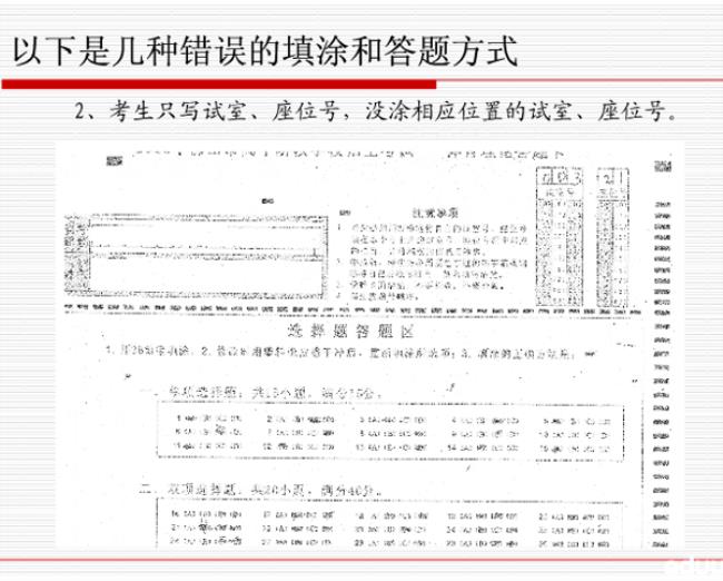 福建中考阅卷规则详解