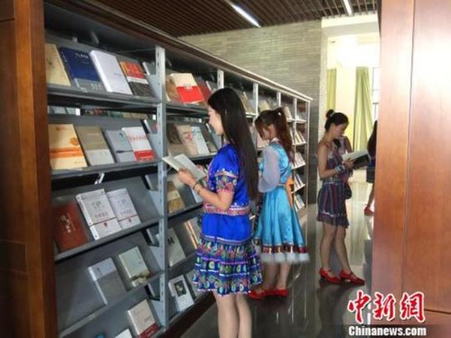 云南民族大学图书馆的特色