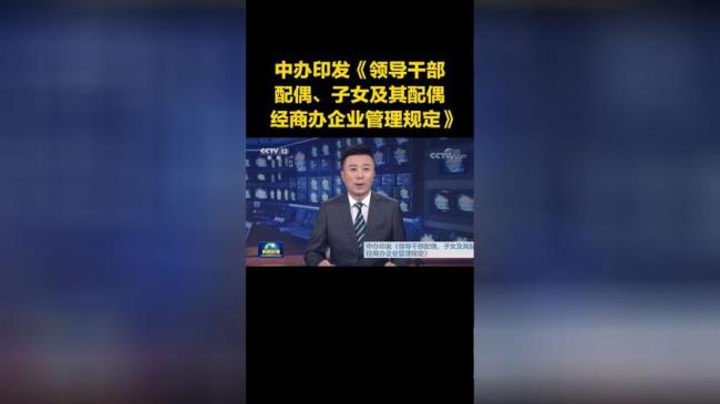 亲属经商办企业指的范围