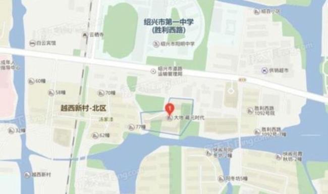 绍兴袍江属于越城区哪个街道