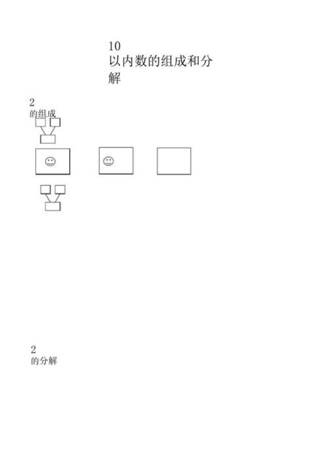 10之内分解怎么快速记