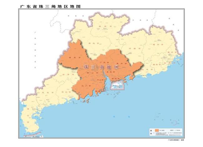 广东省地图像什么