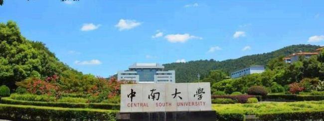 以中南命名的大学