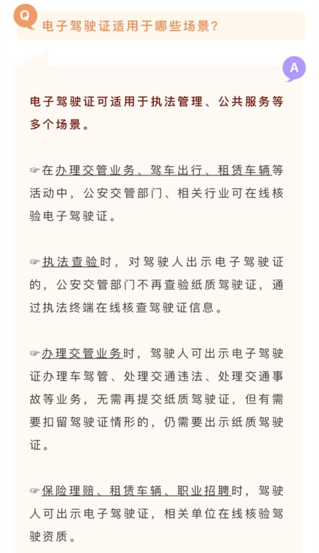 黑龙江省可以使用电子驾照了吗