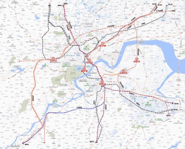 杭州地铁三号线到杭州西站