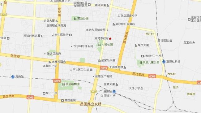 淄博张店区79路公交车路线