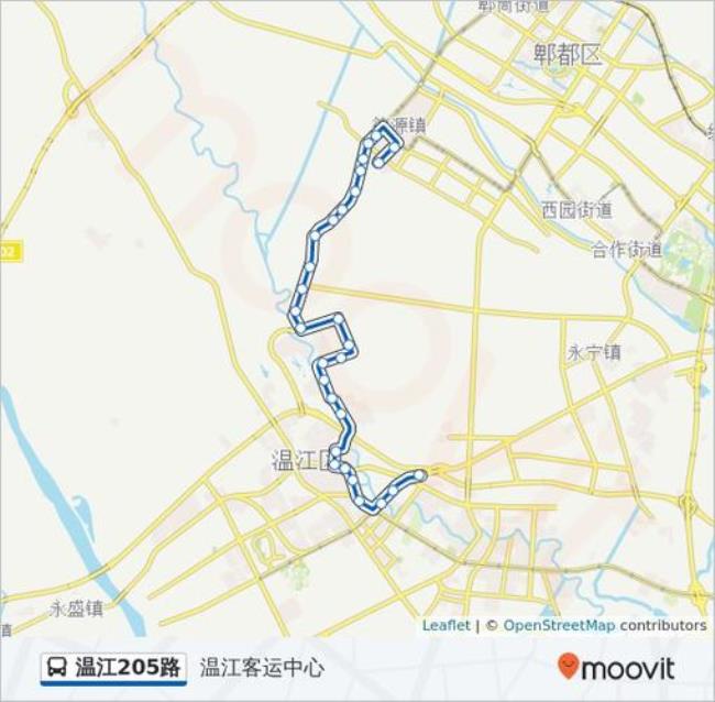 温江20路公交路线