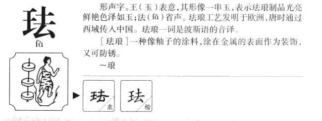 法的谐音字是什么