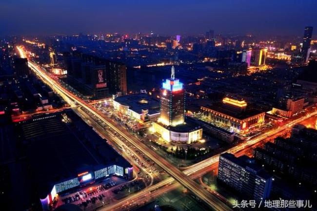 中国面积最大的四大城市
