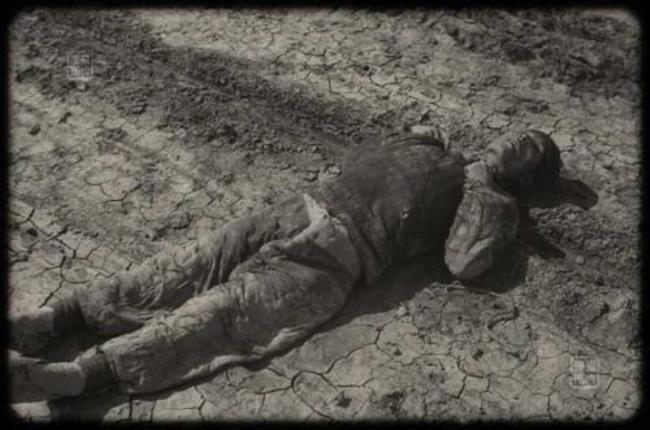 1942年河南山东大旱的惨状
