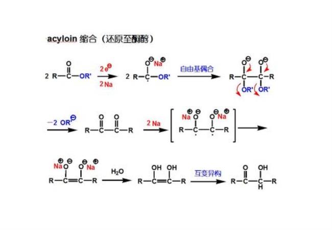 分子内缩合反应机理